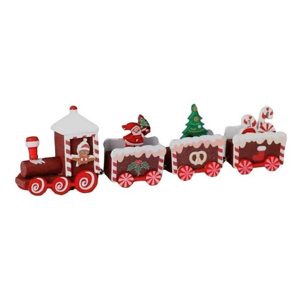 Gingerbread Toy Train Set - Picture 3 of 8